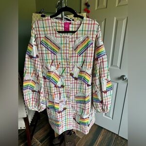 QUEEN OF SPARKLES Rainbow Cake Dress